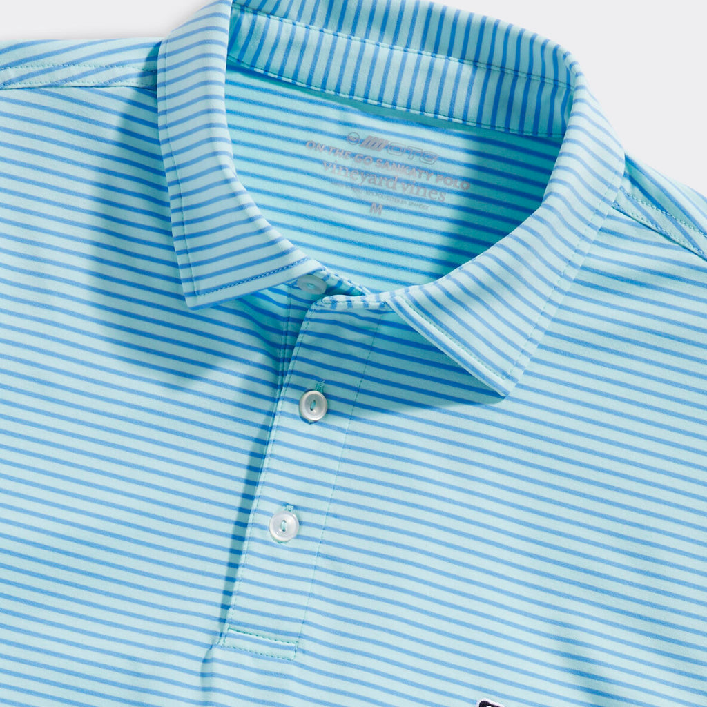 Vineyard Vines Men's Bradley Stripe Sankaty Polo