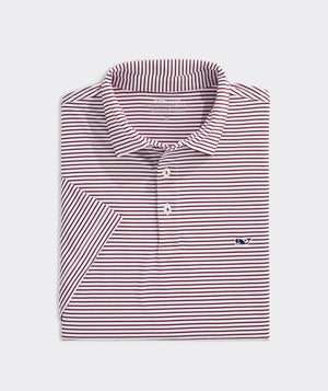 Shop Chicago Cubs Bradley Stripe Sankaty Polo at vineyard vines