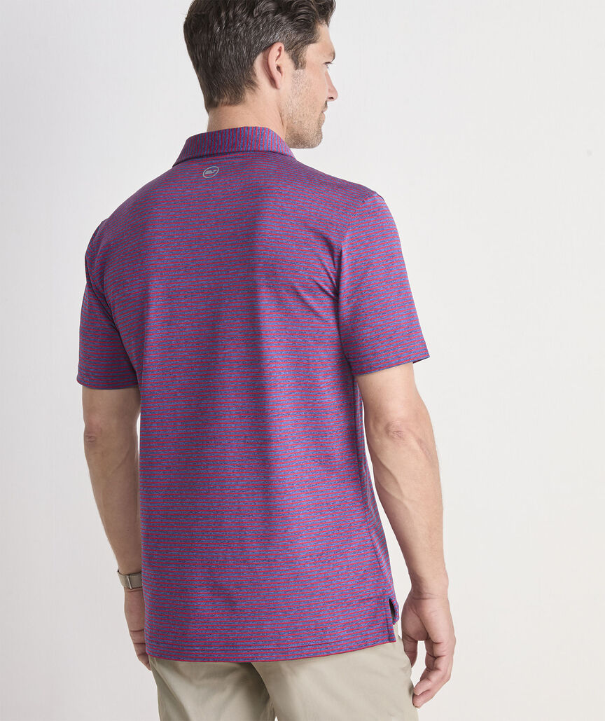 Vineyard Vines Men's Bradley Stripe Sankaty Polo