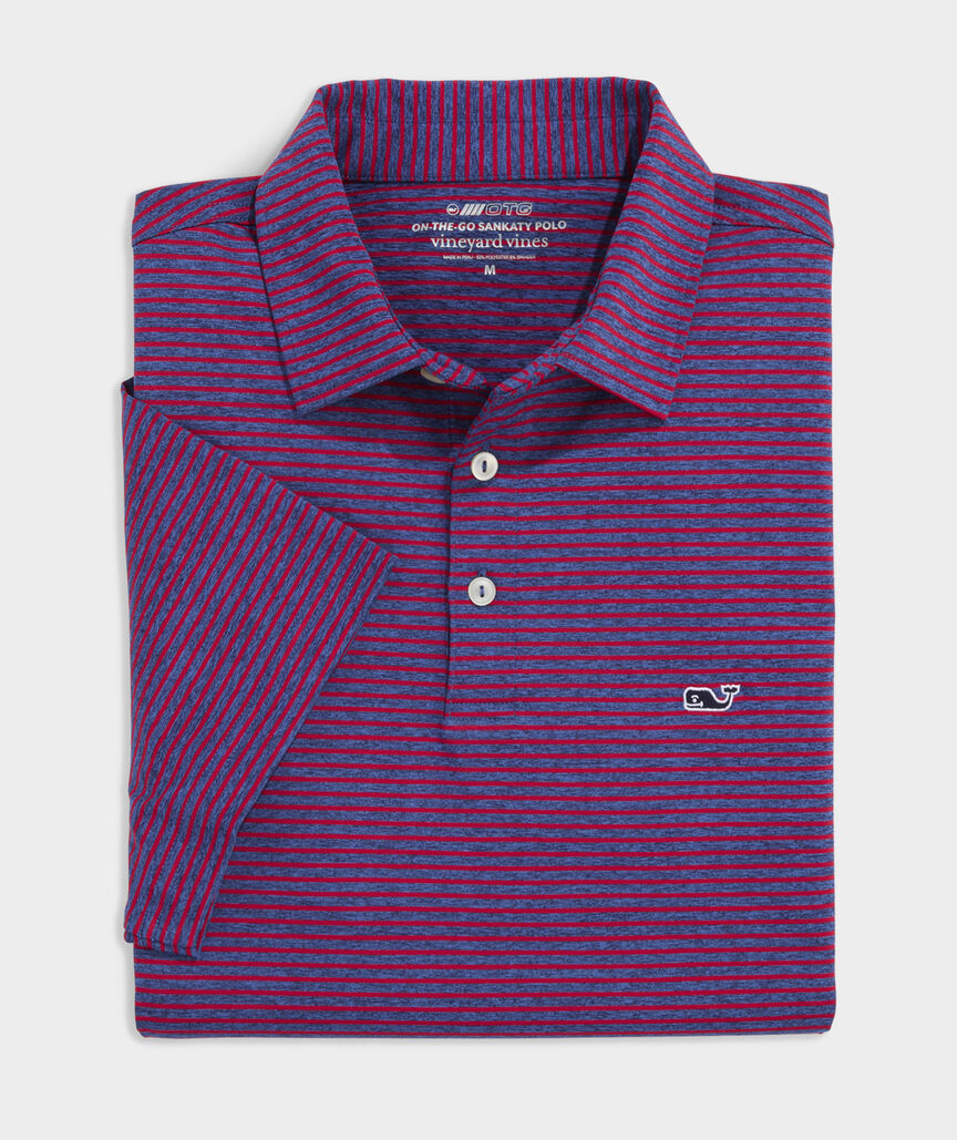 Vineyard Vines Men's Bradley Stripe Sankaty Polo