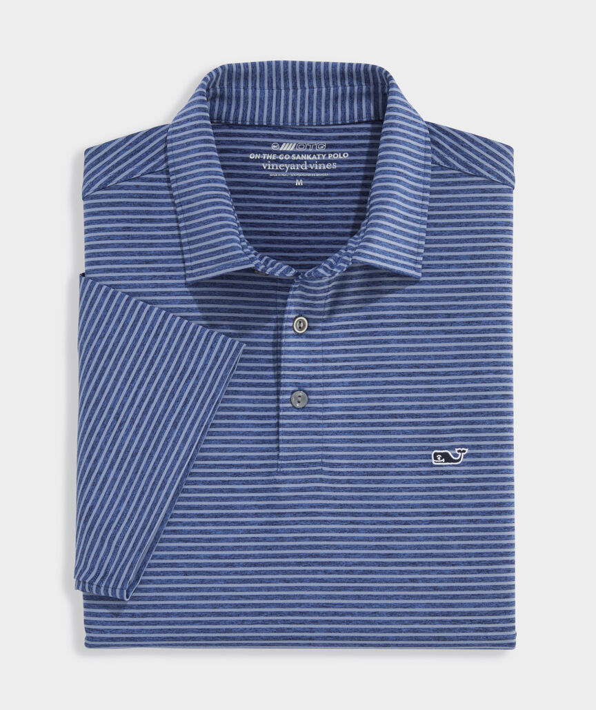 Vineyard Vines Men's Bradley Stripe Sankaty Polo