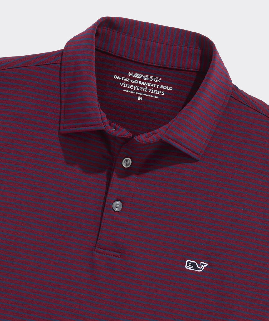 Vineyard Vines Men's Bradley Stripe Sankaty Polo