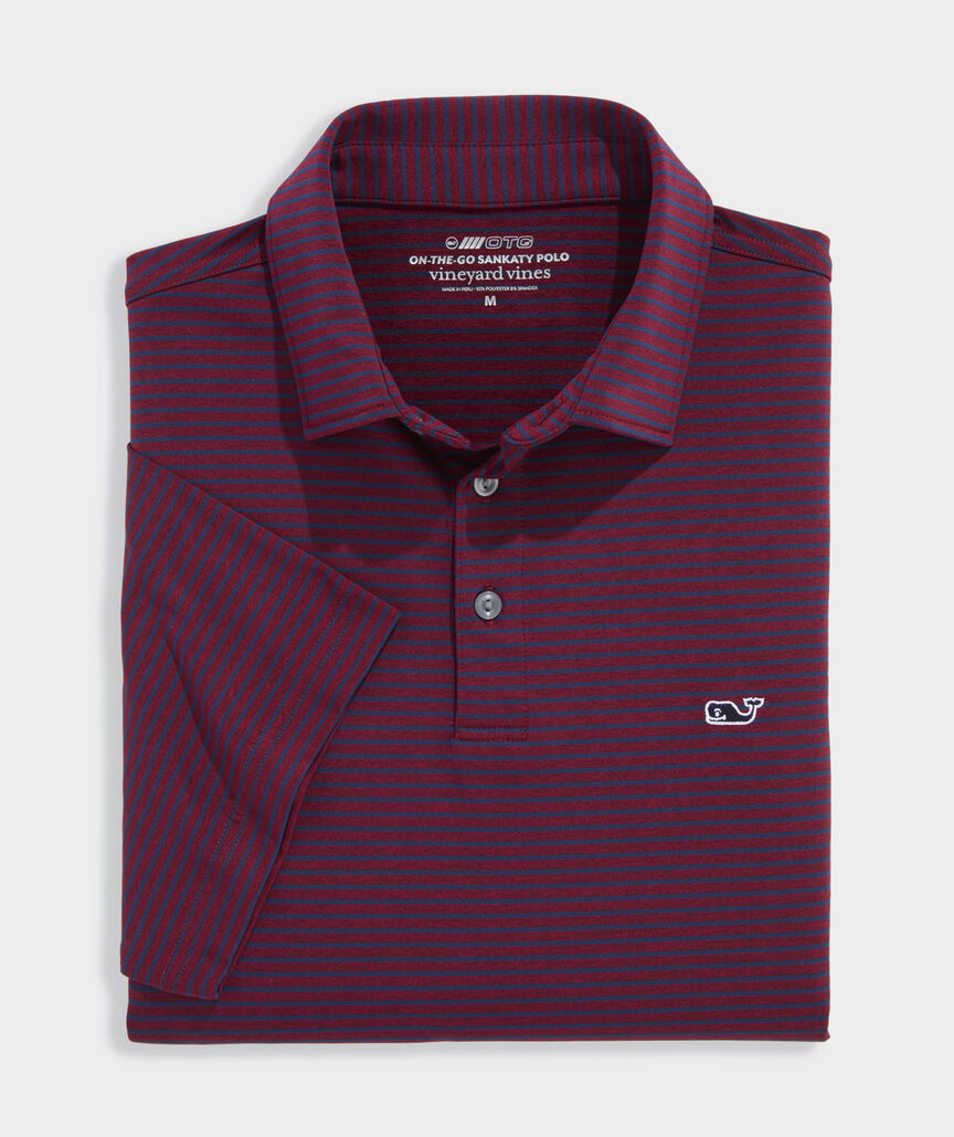 Vineyard Vines Men's Bradley Stripe Sankaty Polo