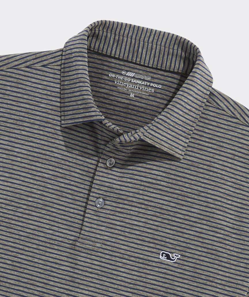 Vineyard Vines Men's Bradley Stripe Sankaty Polo