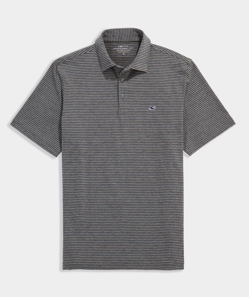 Vineyard Vines Men's Bradley Stripe Sankaty Polo