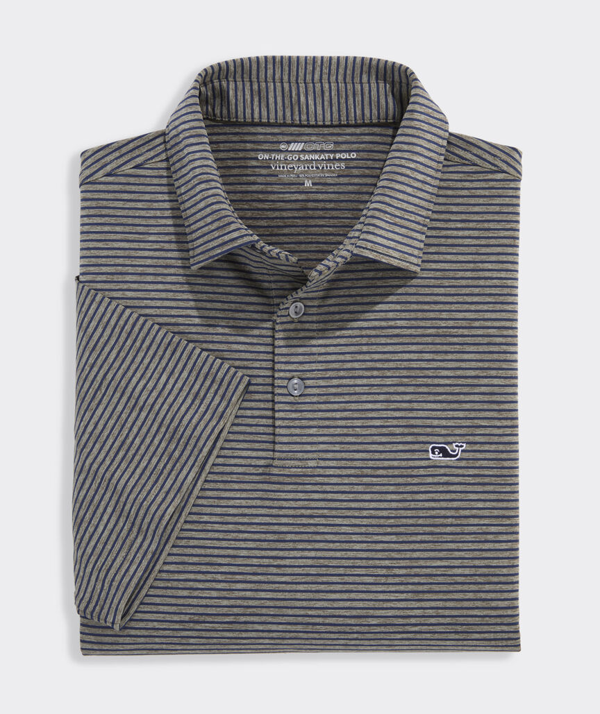 Vineyard Vines Men's Bradley Stripe Sankaty Polo