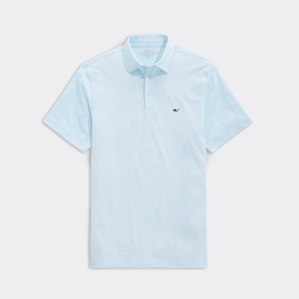 Vineyard Vines Men's St. Jean Stripe Sankaty Polo