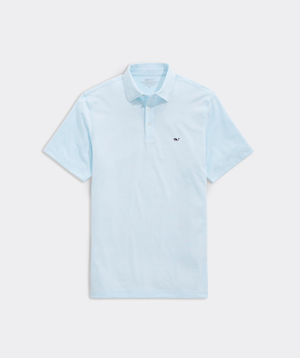 Vineyard Vines Men's St. Jean Stripe Sankaty Polo