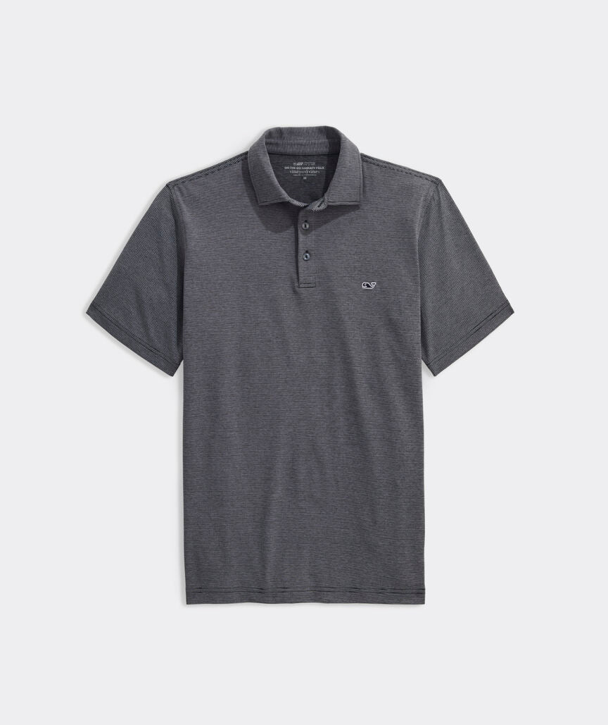 Vineyard Vines Men's St. Jean Stripe Sankaty Polo