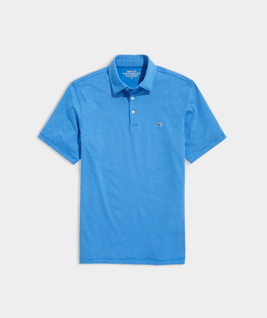Vineyard Vines Men's St. Jean Stripe Sankaty Polo