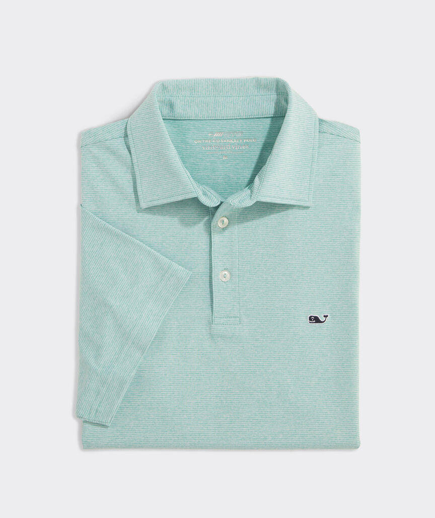 Vineyard Vines Men's St. Jean Stripe Sankaty Polo