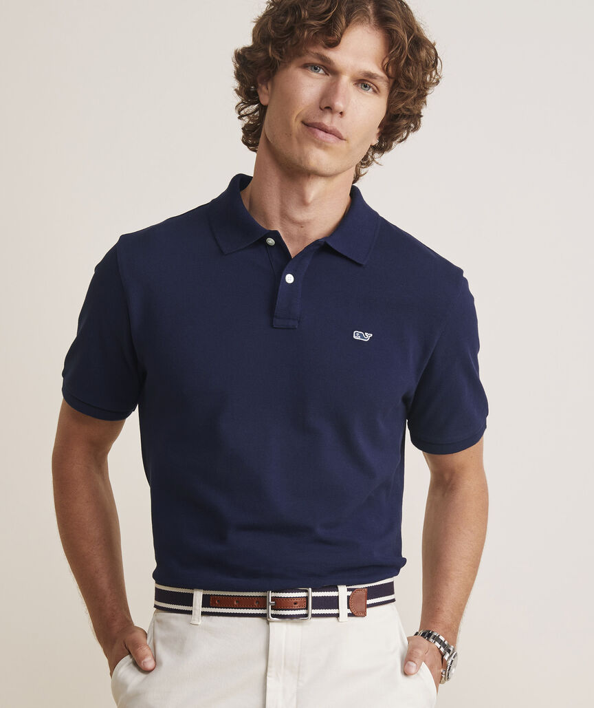 Vineyard Vines Leather & Webbing Reversible Belt