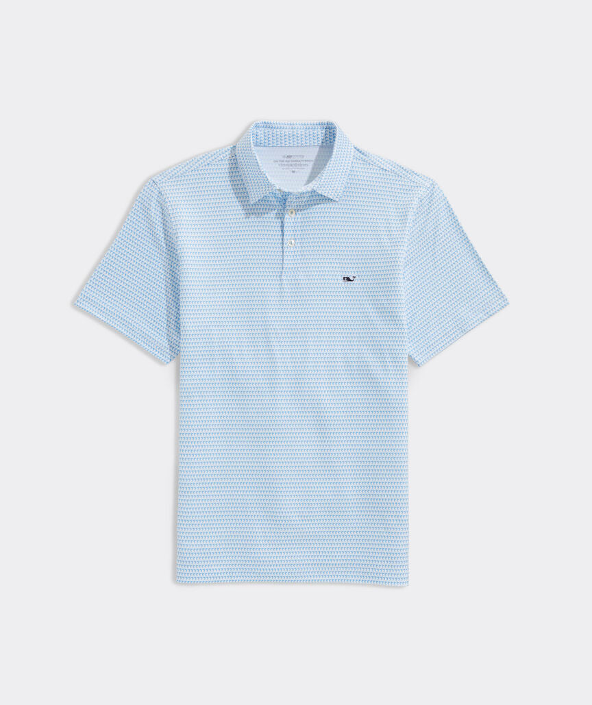 Vineyard Vines Printed Sankaty Performance Polo