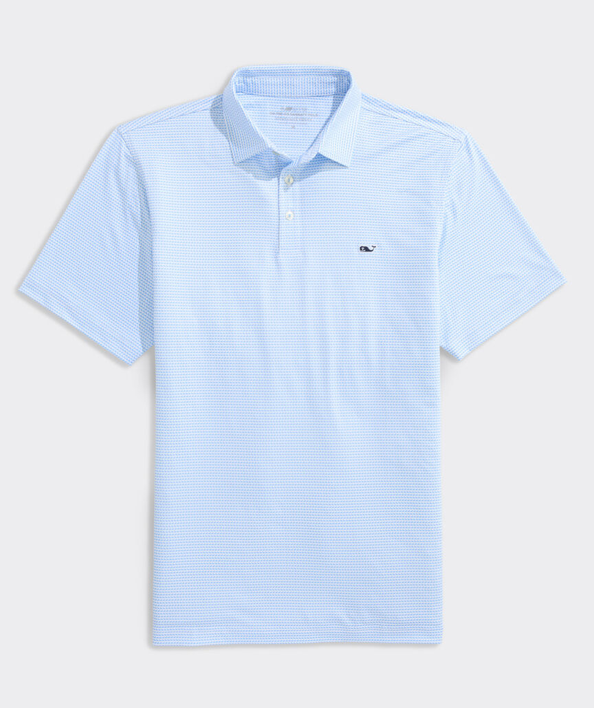 Vineyard Vines Printed Sankaty Performance Polo