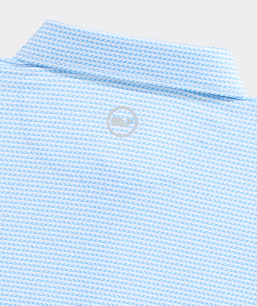 Vineyard Vines Printed Sankaty Performance Polo