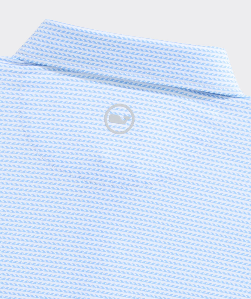 Vineyard Vines Printed Sankaty Performance Polo