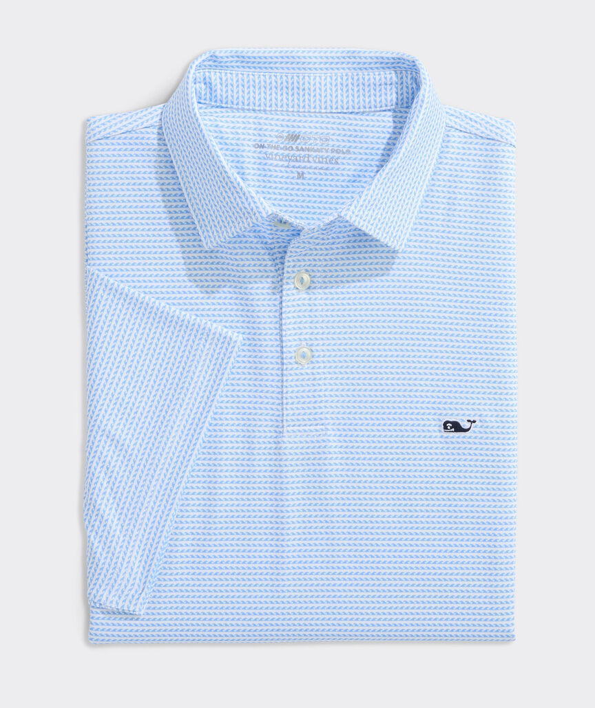 Vineyard Vines Printed Sankaty Performance Polo