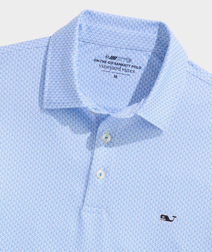 Vineyard Vines Printed Sankaty Performance Polo