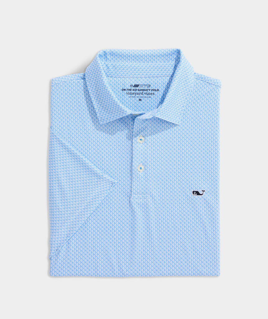 Vineyard Vines Printed Sankaty Performance Polo