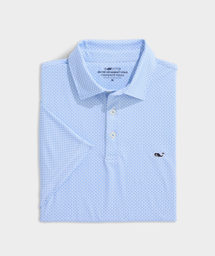 Vineyard Vines Printed Sankaty Performance Polo