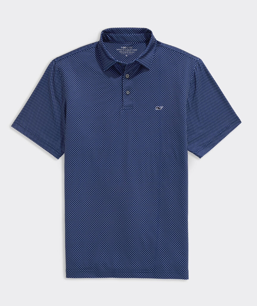 Vineyard Vines Printed Sankaty Performance Polo
