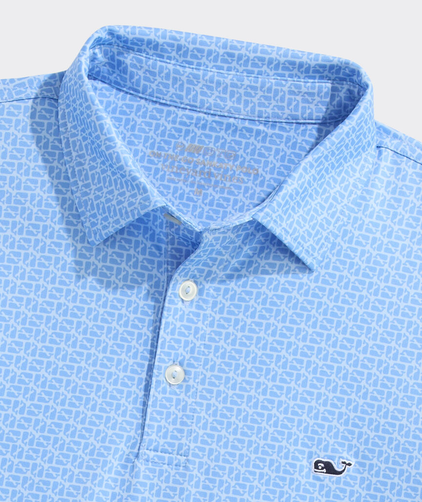 Vineyard Vines Printed Sankaty Performance Polo