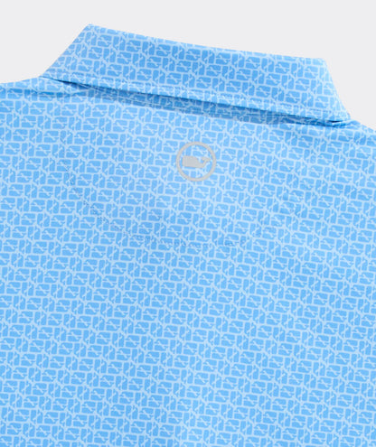 Vineyard Vines Printed Sankaty Performance Polo