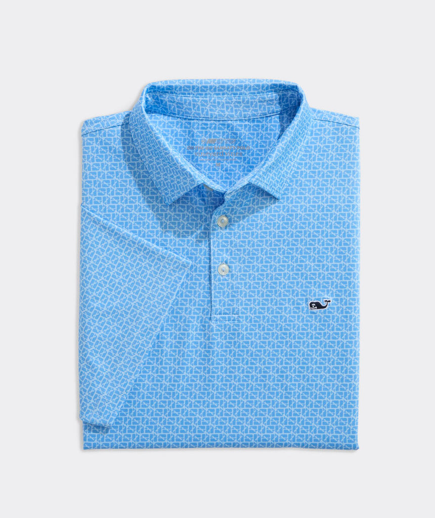 Vineyard Vines Printed Sankaty Performance Polo