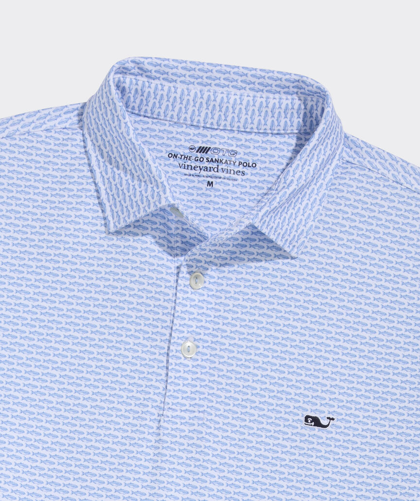Vineyard Vines Printed Sankaty Performance Polo