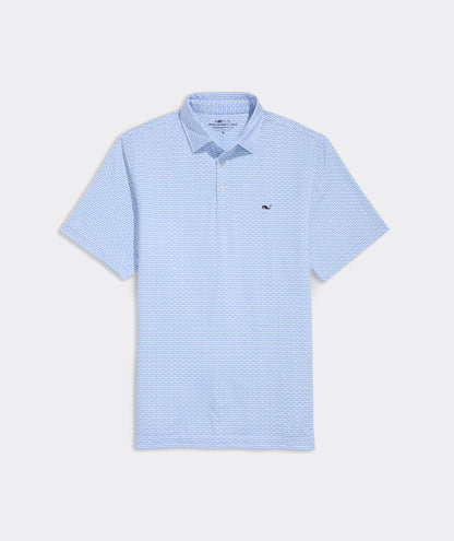 Vineyard Vines Printed Sankaty Performance Polo