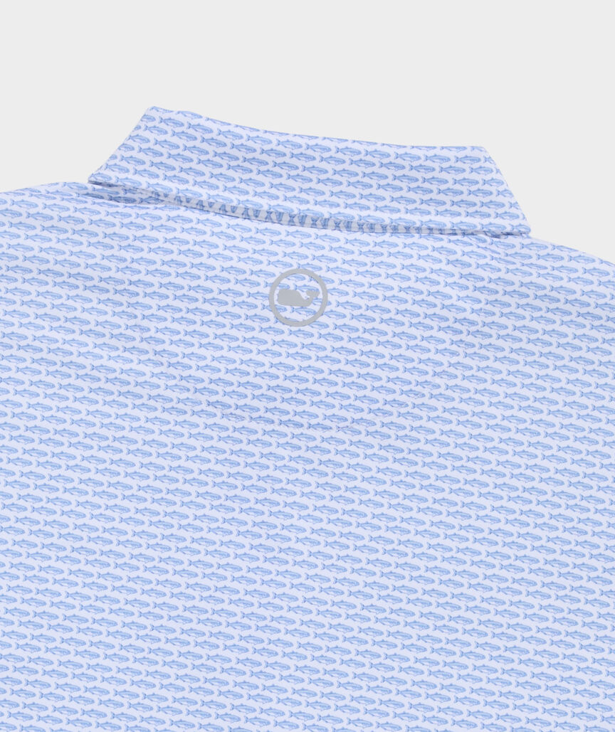 Vineyard Vines Printed Sankaty Performance Polo