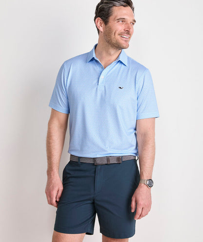 Vineyard Vines Printed Sankaty Performance Polo