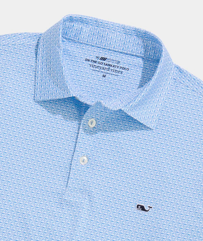 Vineyard Vines Printed Sankaty Performance Polo
