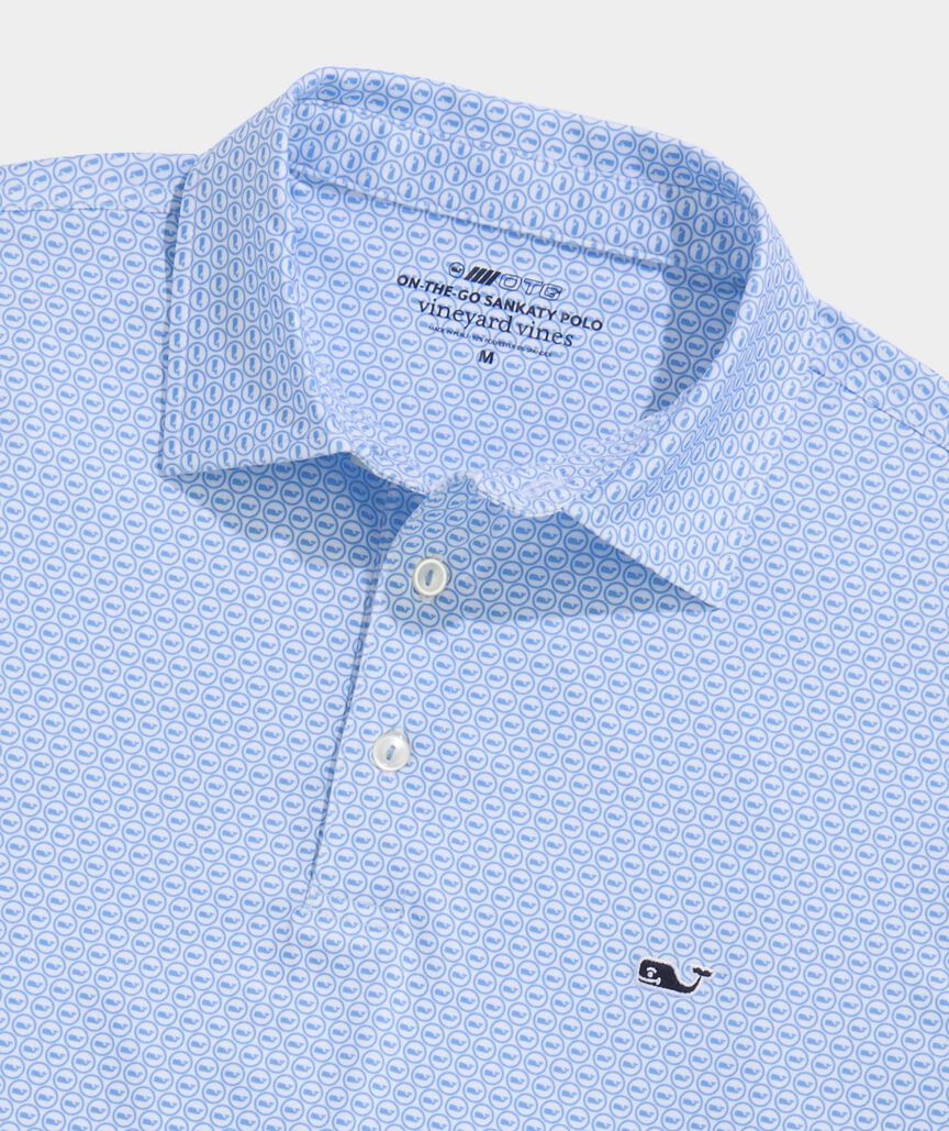 Vineyard Vines Printed Sankaty Performance Polo