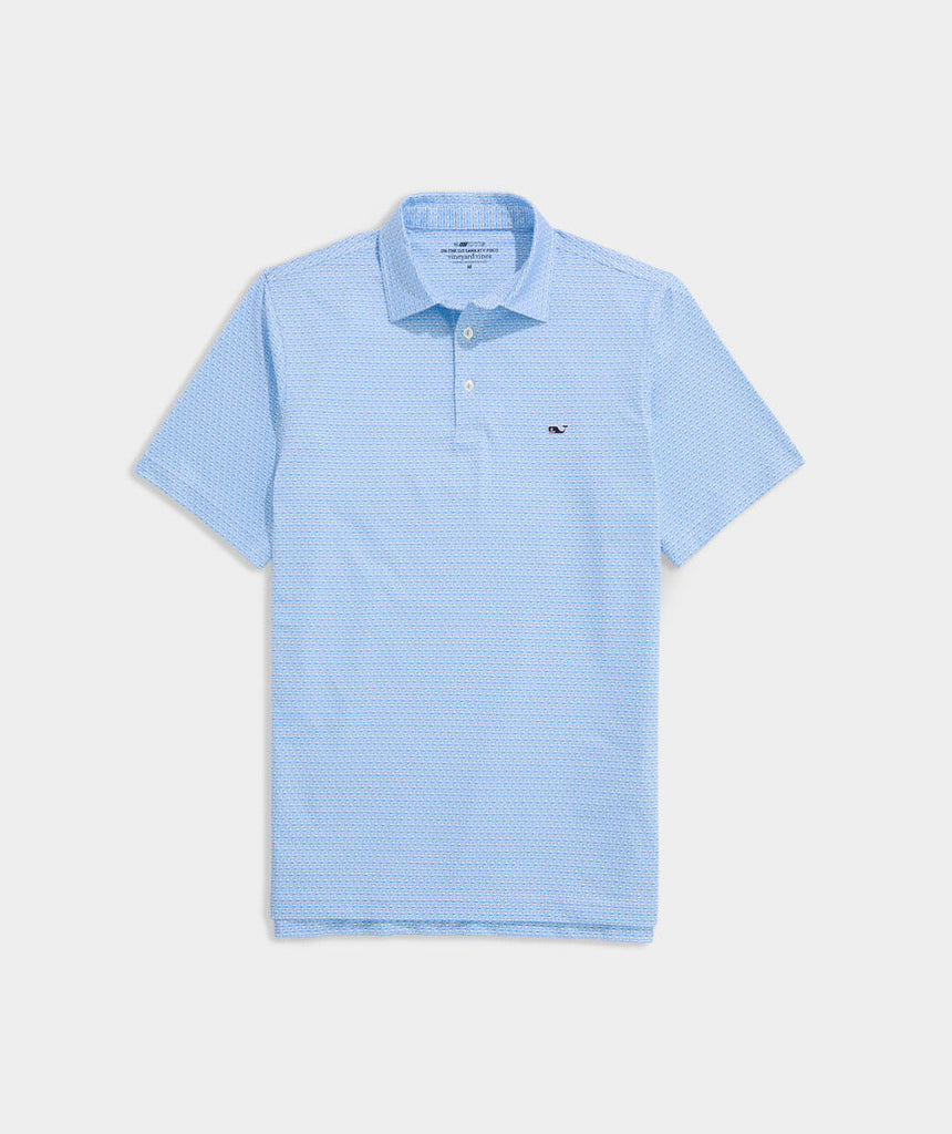 Vineyard Vines Printed Sankaty Performance Polo