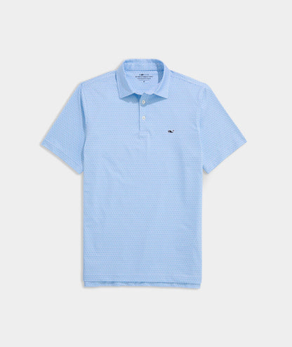 Vineyard Vines Printed Sankaty Performance Polo