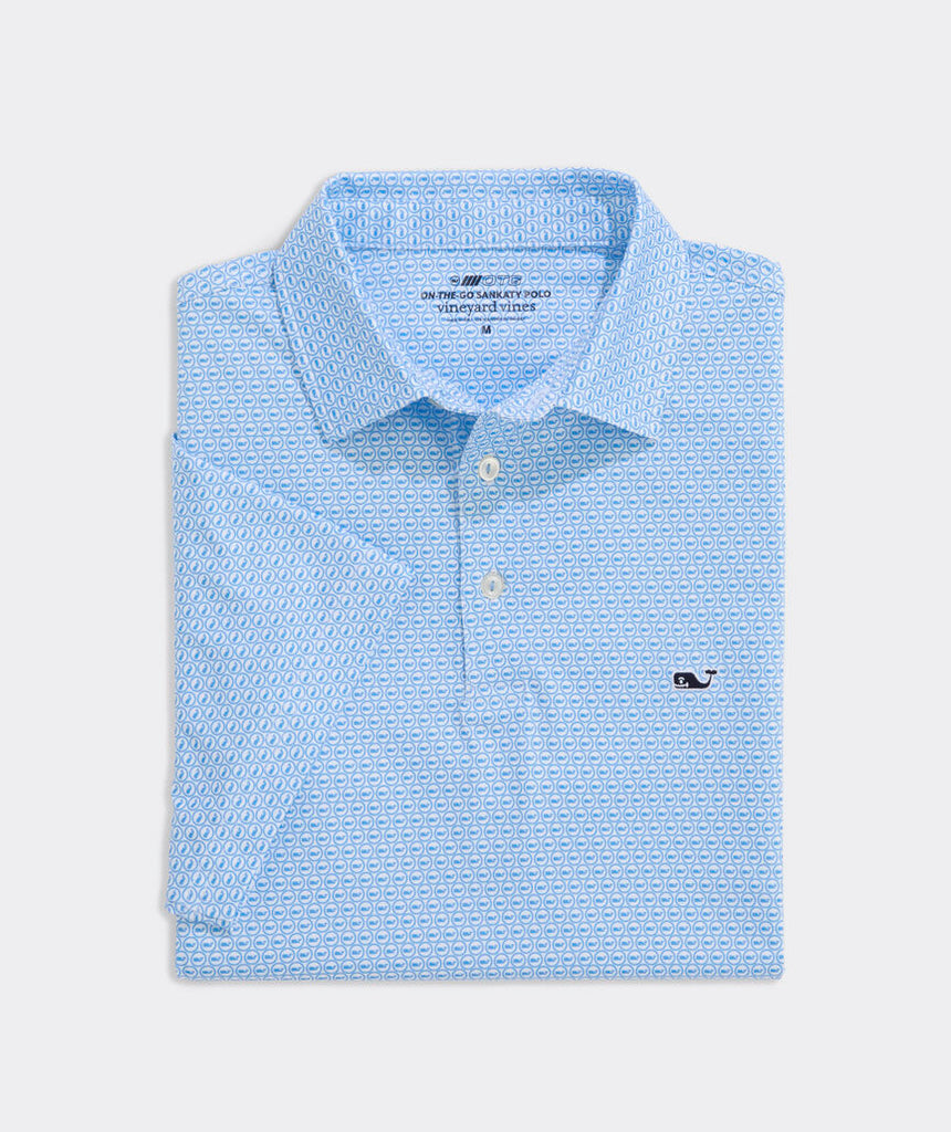 Vineyard Vines Printed Sankaty Performance Polo
