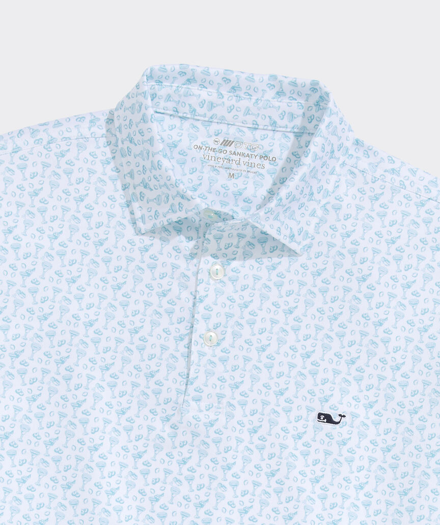 Vineyard Vines Printed Sankaty Performance Polo