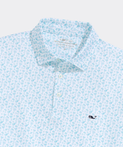 Vineyard Vines Printed Sankaty Performance Polo