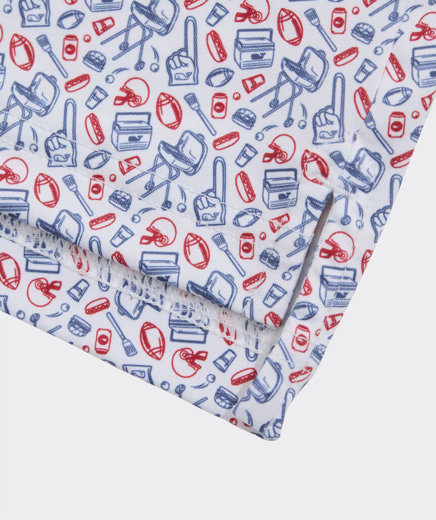 Vineyard Vines Printed Sankaty Performance Polo