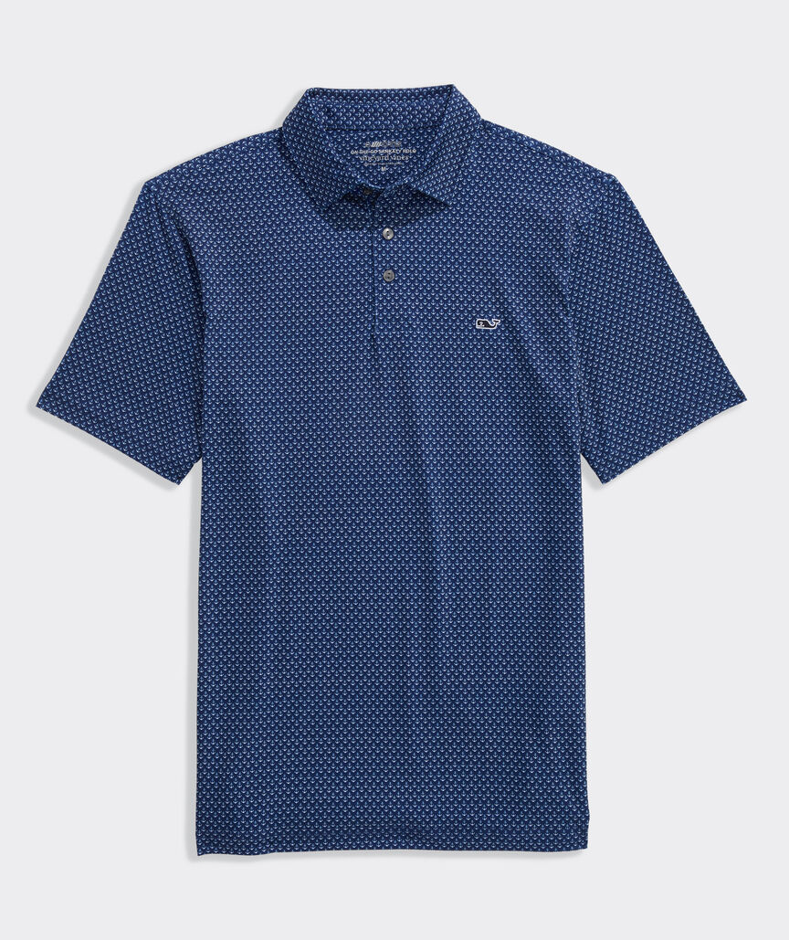 Vineyard Vines Printed Sankaty Performance Polo