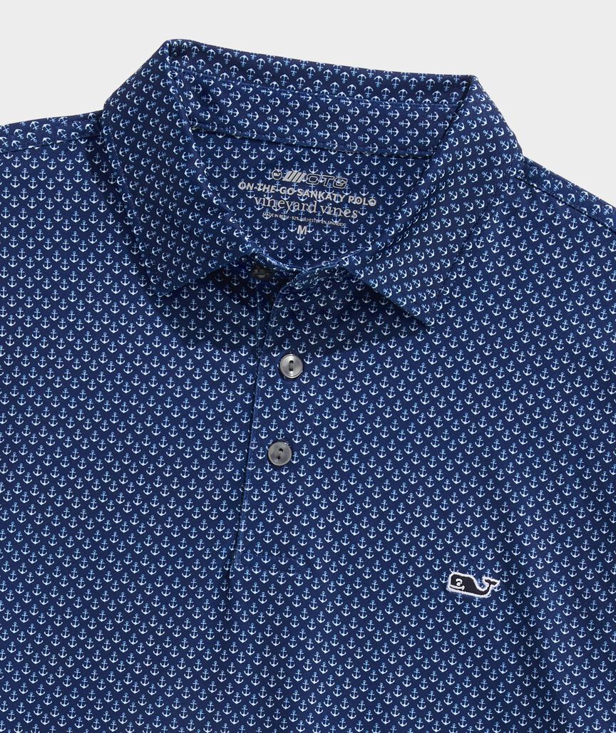 Vineyard Vines Printed Sankaty Performance Polo