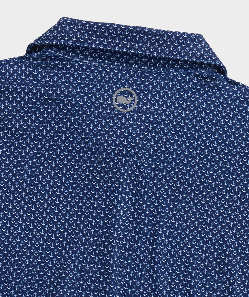 Vineyard Vines Printed Sankaty Performance Polo