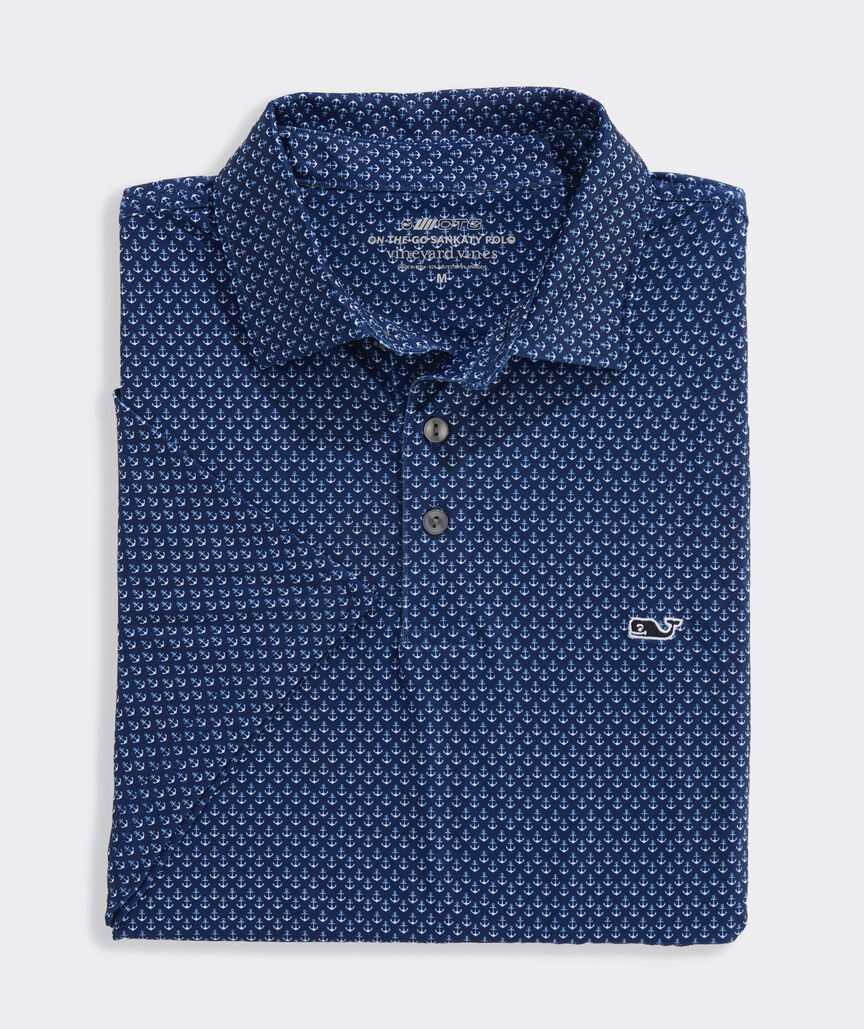 Vineyard Vines Printed Sankaty Performance Polo