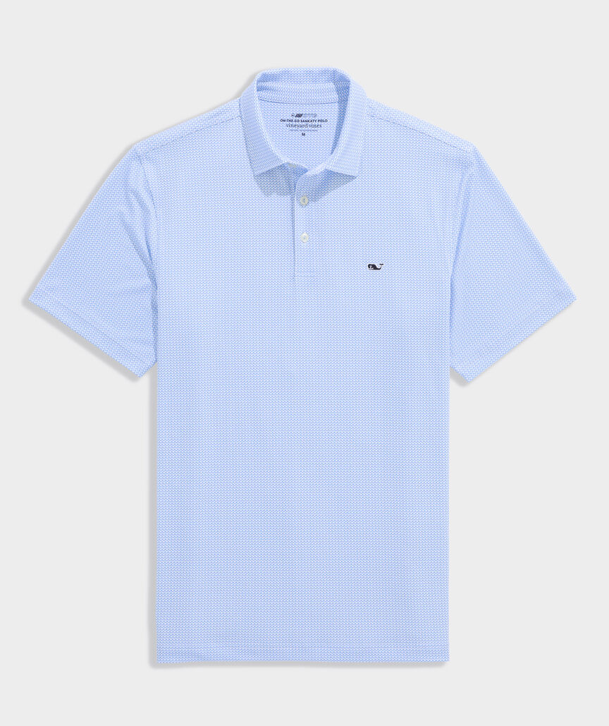 Vineyard Vines Printed Sankaty Performance Polo