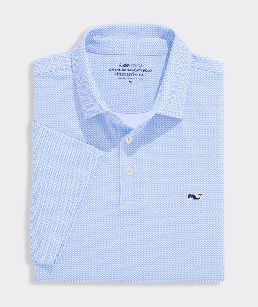 Vineyard Vines Printed Sankaty Performance Polo