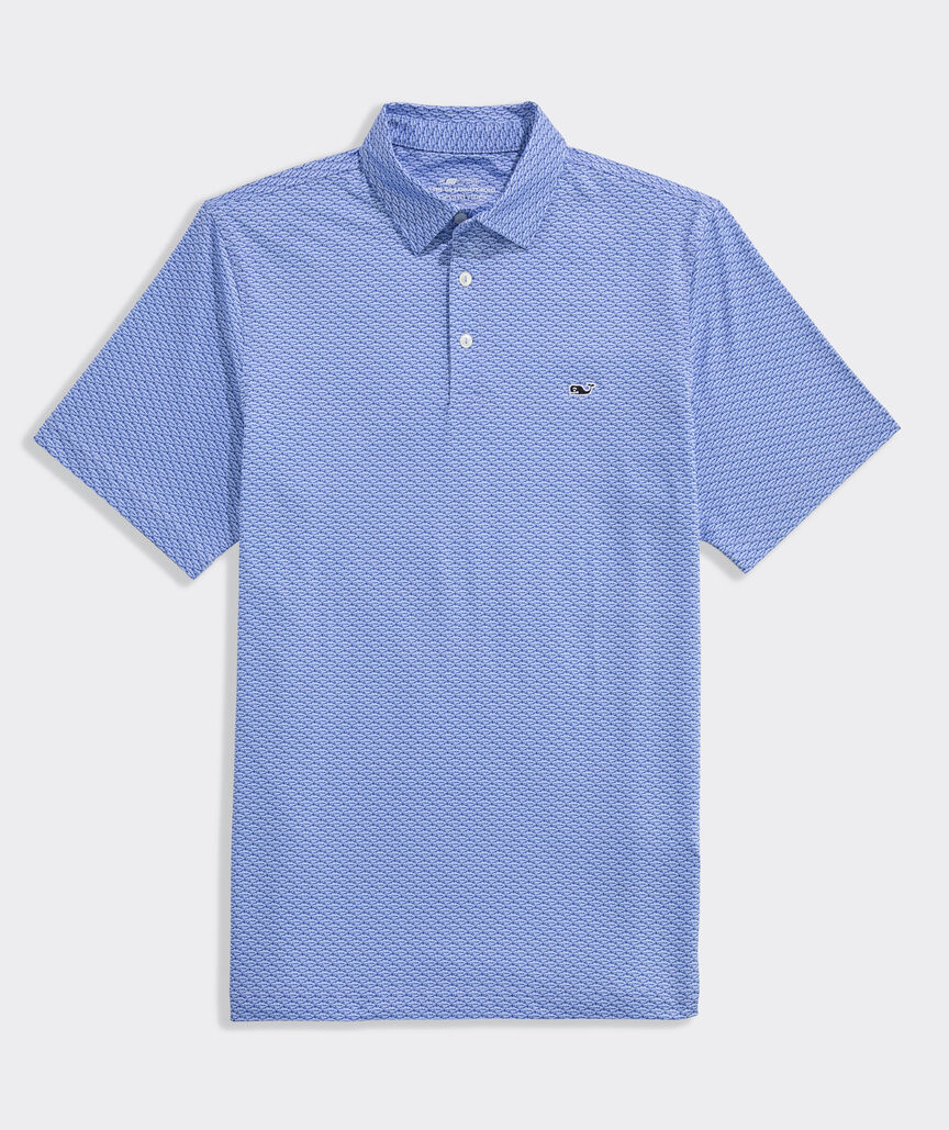 Vineyard Vines Printed Sankaty Performance Polo
