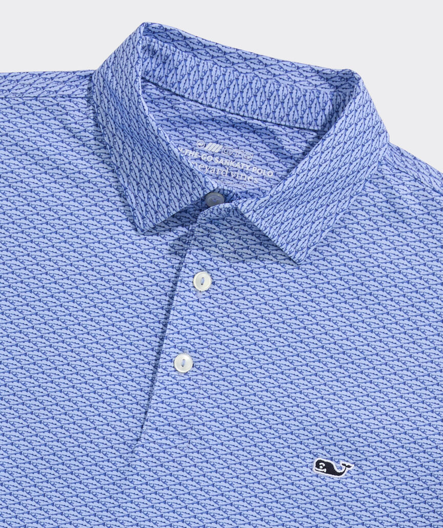 Vineyard Vines Printed Sankaty Performance Polo