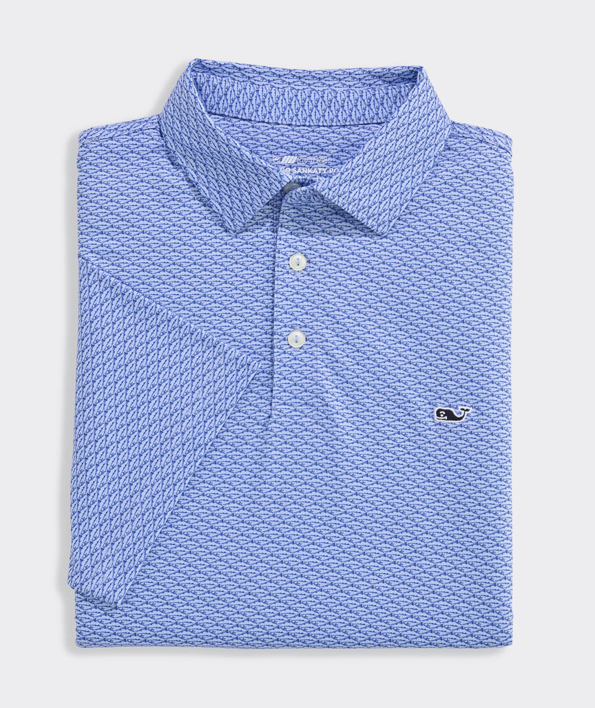 Vineyard Vines Printed Sankaty Performance Polo