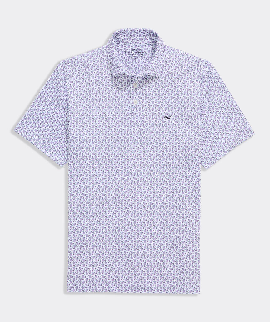 Vineyard Vines Printed Sankaty Performance Polo